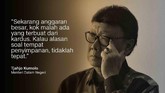 Menteri Dalam Negeri Tjahjo Kumolo.