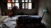 Selain Kivu Utara, Provinsi Ituri juga ikut menjadi wilayah terwabah. Kedua provinsi termasuk ke dalam wilayah padat penduduk berbatasan dengan Uganda, Rwanda, dan Sudan Selatan. (REUTERS/Goran Tomasevic)