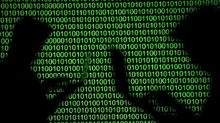 ilustrasi layar angka laptop bursa FILE PHOTO: A projection of cyber code on a hooded man is pictured in this illustration picture taken on May 13, 2017. REUTERS/Kacper Pempel/Illustration/File Photo
