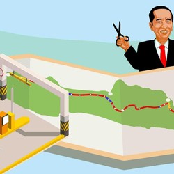 Jokowi Sambungkan Jalan Tol JKT-SBY Tanpa Putus!