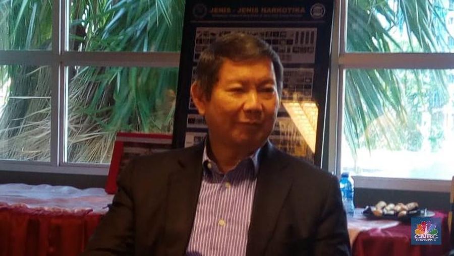 Direktur Media dan Komunikasi BPN Prabowo-Sandiaga, Hashim Djojohadikusumo saat mengunjungi PT Trans Digital Media, Kamis (20/12/2018) (վ/Muhammad Iqbal)