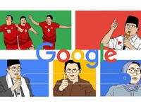 Prabowo, Jokowi, Ahok Masuk Daftar Tokoh Paling Dicari Google