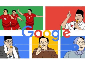 Prabowo, Jokowi, Ahok Masuk Daftar Tokoh Paling Dicari Google