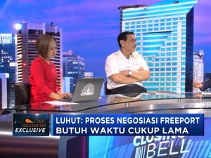 Menko Luhut: Smelter Freeport Segera di Bangun