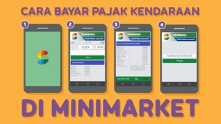 INFOGRAFIS: Cara Bayar Pajak Kendaraan di Minimarket