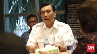 Luhut: Kantor Presiden di Ibu Kota Baru Dibiayai APBN