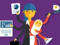 INFOGRAFIS: Ibu Sibuk Sepanjang Hari