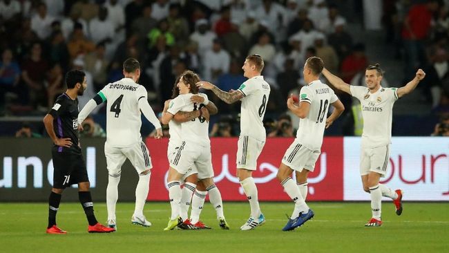 Kalahkan Al Ain 4-1, Real Madrid Juara Piala Dunia Antarklub