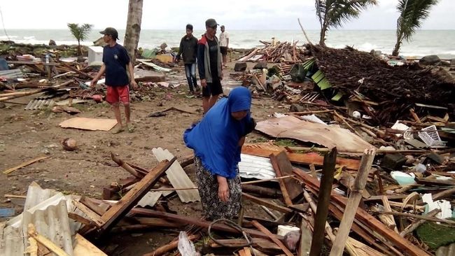 PVMBG Kirim Tim untuk Teliti Penyebab Tsunami Selat Sunda