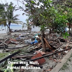 Update: Korban Tewas Tsunami Selat Sunda Capai 222 Orang
