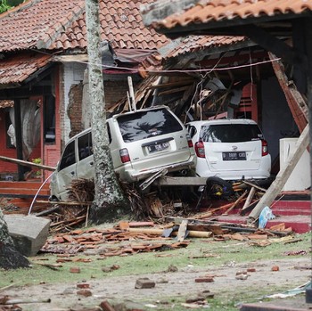 Kondisi Terkini Banten Pasca-Tsunami, Hancur & Porak Poranda