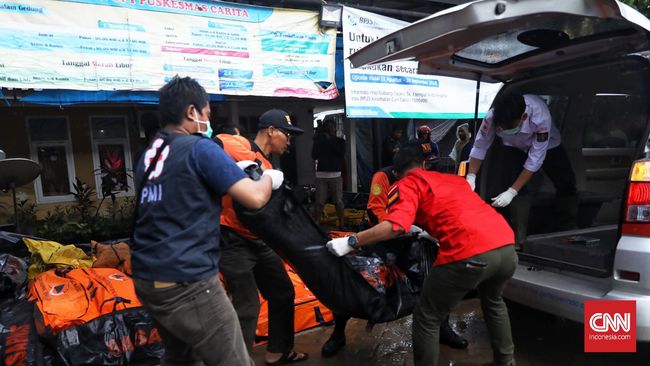 52 Jenazah Korban Tsunami Ditemukan Di Tanjung Lesung