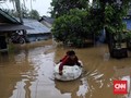 FOTO: Terdampak Tsunami, Kampung Kadugareng Jadi 'Lautan'