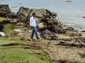 Awali 2019, Jokowi Tengok Korban Tsunami Lampung