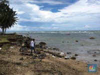 Jokowi Tinjau dan Kunjungi Korban Tsunami Selat Sunda