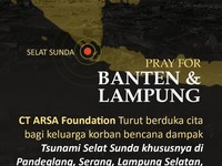 Mari Berdonasi untuk Korban Tsunami Banten dan Lampung