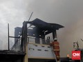 Kebakaran Hanguskan 25 Rumah Warga Kebon Kosong, Kemayoran