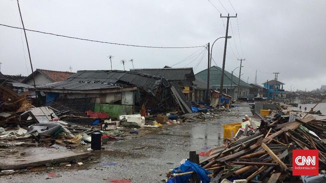 Tsunami Banten, 6 Desa di Pandeglang Belum Tersentuh Bantuan