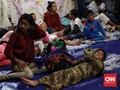 Isu Tsunami Susulan, Warga Pesisir Lampung Kembali Mengungsi
