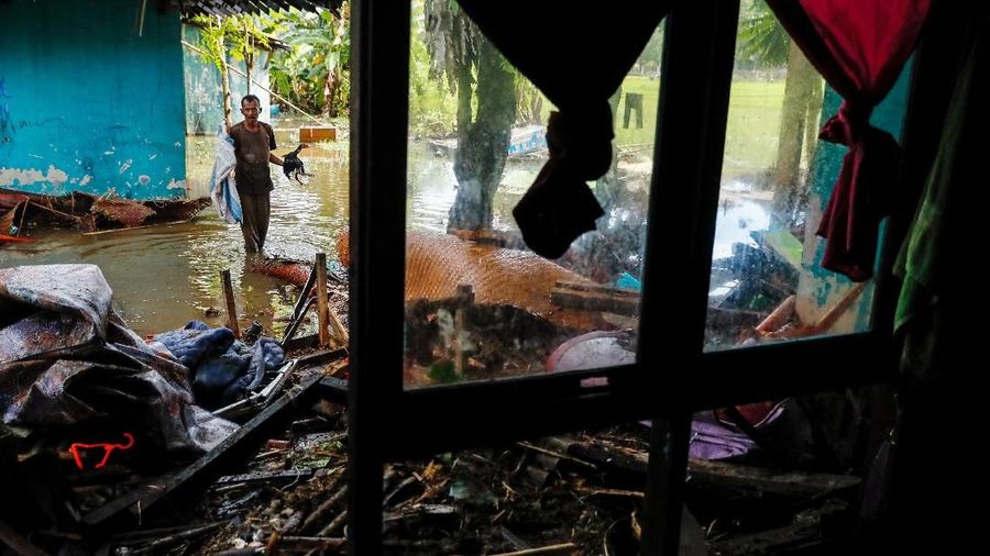 BNPB mencatat tsunami Selat Sunda telah menelan korban jiwa sebanyak 429 orang (data Selasa, 25 Desember 2018, pukul 13.00 WIB).