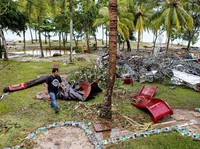 Begini Kondisi Panggung Acara Gathering PLN yang Kena Tsunami