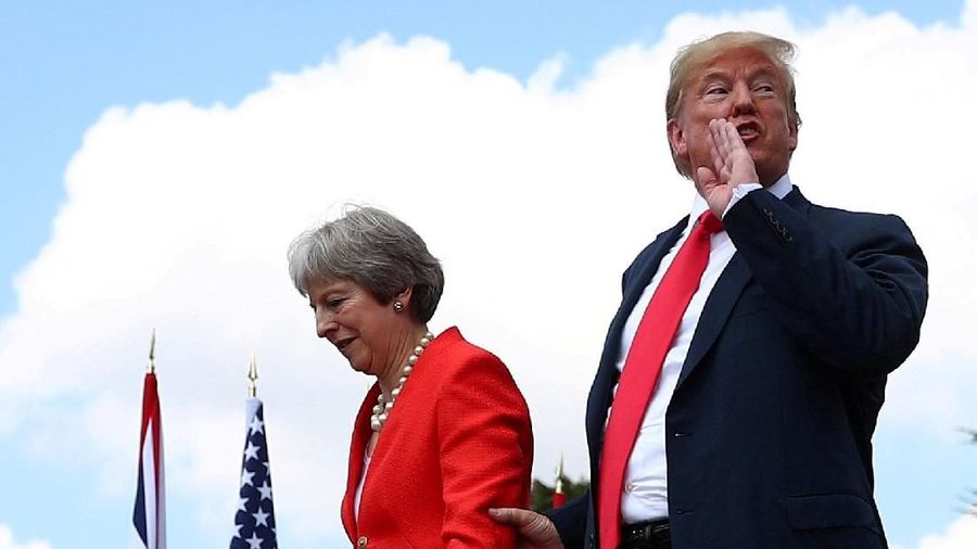 Presiden Donald Trump menghadapi beragam pertempuran sepanjang tahun 2018.