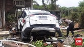 Menurut Badan Nasional Penanggulangan Bencana (BNPB), hingga Rabu (26/12), korban meninggal mencapai 430 orang, 1.495 korban luka, dan 159 orang hilang. (CNN Indonesia/ Hesti Rika)
