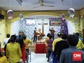 Suka Cita Natal di Tengah Duka Tsunami Selat Sunda
