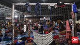 Bahkan nelayan di Pandeglang, Banten mengaku tidak berani menatap ataupun berdiri di pesisir pantai selepas tsunami. (CNN Indonesia/Hesti Rika).