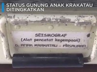 Video: Penampakan Kondisi Anak Krakatau Terkini, Status Siaga