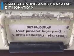 Video: Penampakan Kondisi Anak Krakatau Terkini, Status Siaga