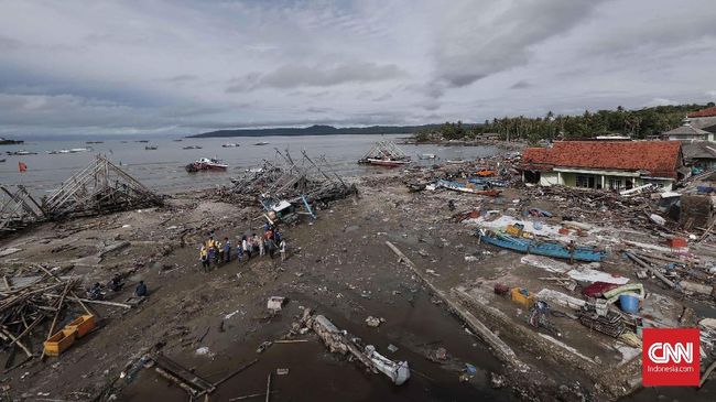 Pemerintah Gandeng Asing Teliti Penyebab Tsunami Selat Sunda