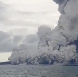 Status Siaga, Ini Penampakan Terakhir Gunung Anak Krakatau