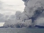 Gunung Anak Krakatau Meletus, Warga Pulau Sebesi Dievakuasi