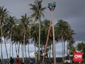 FOTO : Kecamatan Sumur Pascaterisolasi akibat Tsunami
