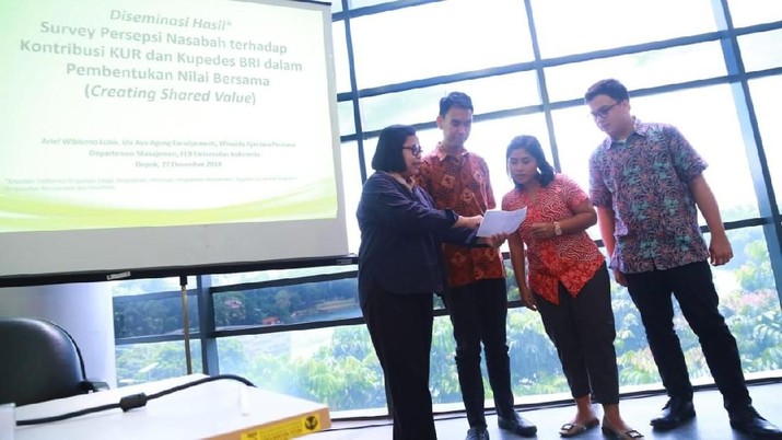 UI Membedah Persepsi KUR dan Kupedes BRI, Ini Hasilnya