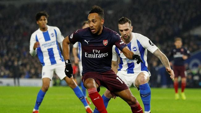 Arsenal Gagal Mencundangi Brighton & Hove Albion