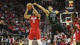 Houston Rockets menjamu Boston Celtics di Toyota Center dalam lanjutan NBA musim ini. (REUTERS/Troy Taormina-USA TODAY Sports)
