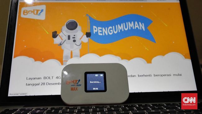 Bolt Ganti Rugi Pulsa dan Kuota Pelanggan Mulai Senin