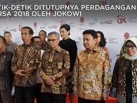 Mengintip Jokowi Menutup Perdagangan Bursa
