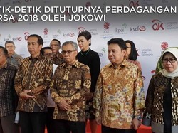 Mengintip Jokowi Menutup Perdagangan Bursa