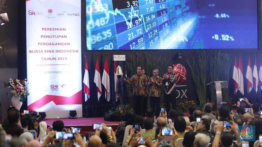 Presiden Joko Widodo membanggakan capaian ekonomi 2018. Optimisme masih ada di tengah gejolak ekonomi global.