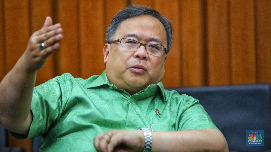 Menteri PPN/Kepala Bappenas Bambang Brodjonegoro (CNBC Indonesia/Andrean Kristianto)