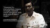 Luhut Binsar Pandjaitan, Menteri Koordinator Bidang Kemaritiman.