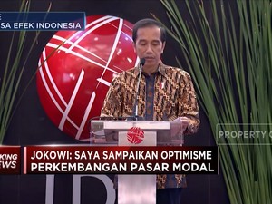 Jokowi: Optimisme di Bursa Bukti Transisi Ekonomi Terjadi