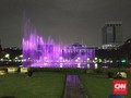 Warga Antusias Nikmati Air Mancur Menari di Monas
