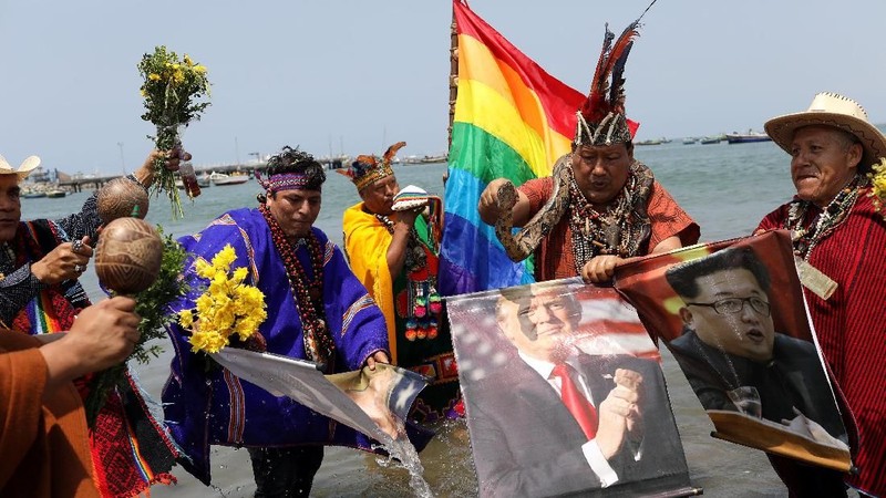 Ritual tersebut bertujuan untuk membawa kekuatan dan energi ke seluruh dunia sehingga ada kedamaian dan ketenangan.