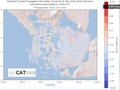 VIDEO: Peta Sebaran Tsunami Selat Sunda