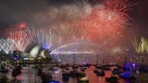 Perayaan tahun baru terbesar di Australia biasanya diselenggarakan di Sydney, yang juga merupakan kota terbesarnya. (Reuters/Brendan Esposito)