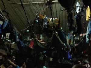 4 Penjara di Aceh Over Kapasitas 300 Persen, Napi Tidur Berdempetan